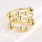 Aluna fidget band texture - celestial stress ring