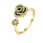 Ariya stress band elegant profile - refined fidget jewelry