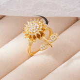 Avelora calm ring close-up - premium anxiety jewelry