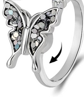 Althea stress relief ring lifestyle - premium fidget jewelry