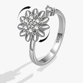 Azura anxiety ring gift - sky-blue calm jewelry