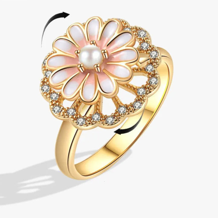 Amara anxiety ring texture - lasting calm ring