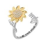 Ariya anxiety ring texture - elegant calm ring