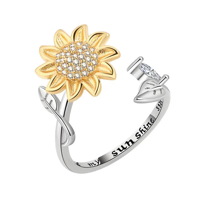 Ariya anxiety ring texture - elegant calm ring