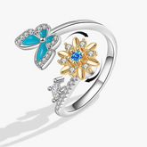 Aluna anxiety ring product shot - celestial calm band