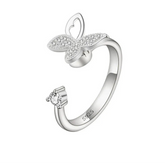 Aurian anxiety ring texture - warm calm ring