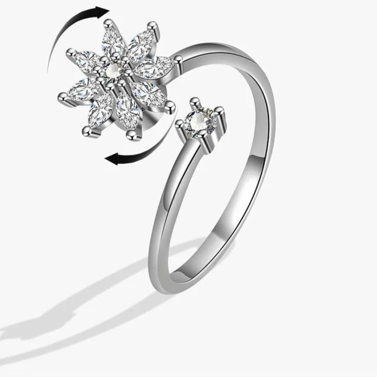 Azura stress relief jewelry gift set - serene fidget rings