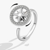 Azura anxiety ring worn daily - azure calm fidget band