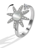 Aluna stress relief jewelry - premium fidget ring display