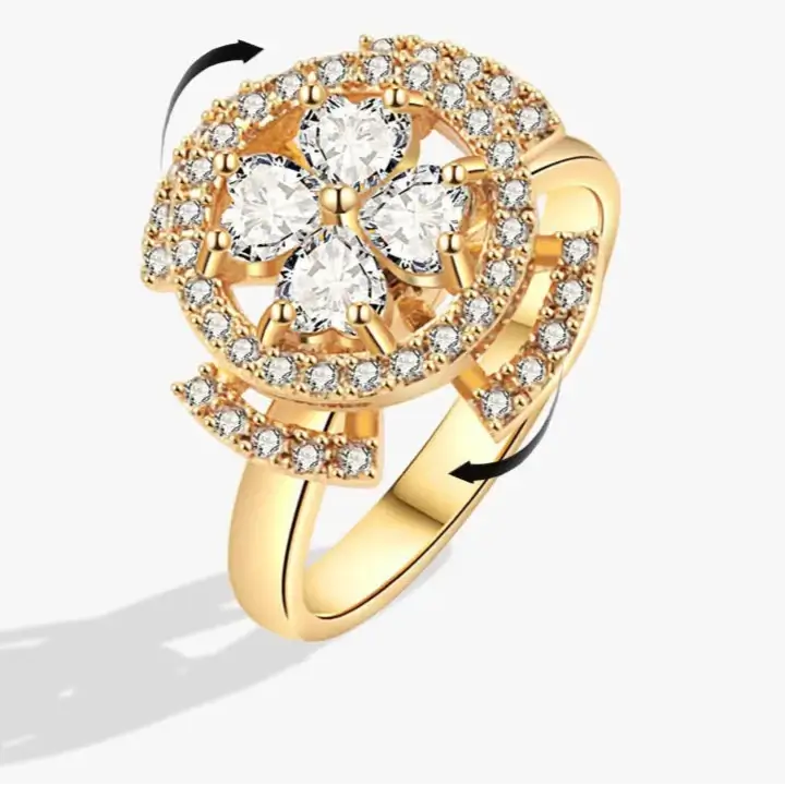 Amara anxiety ring lifestyle - everyday calm jewelry