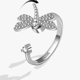 Azura fidget ring detail - azure stress relief