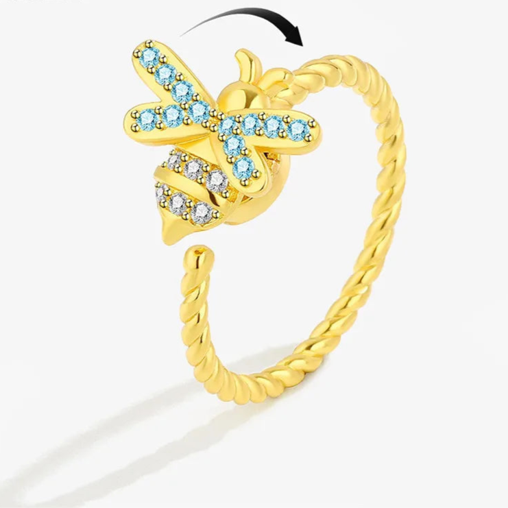 Aurian stress relief collection - warm fidget rings