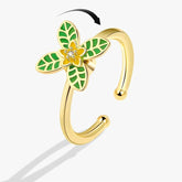 Aurian calm jewelry artisan crafted - golden anxiety relief