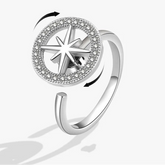 Azura calm jewelry texture - premium anxiety relief ring