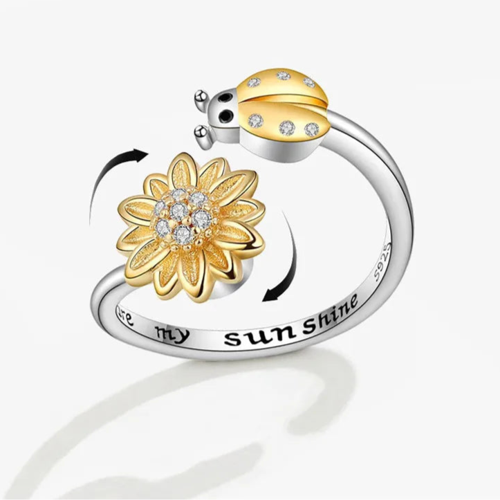 Ariya anxiety ring display - premium calm band