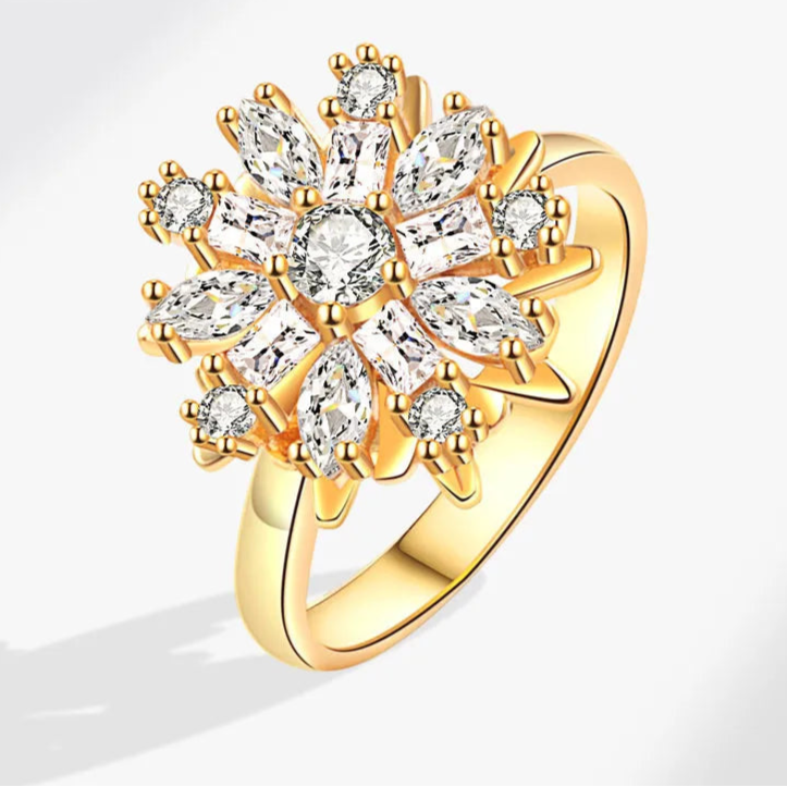 Amara calm jewelry detail - anxiety relief ring