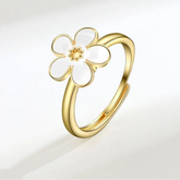 Aurelia calm ring product display - anxiety relief band