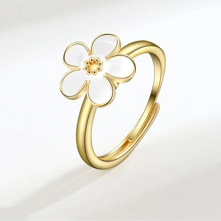 Aurelia calm ring product display - anxiety relief band