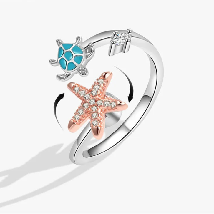 Aluna anxiety jewelry detail - premium calm ring