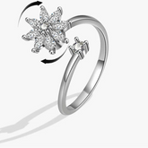 Ariya anxiety band elegant simplicity - refined calm ring