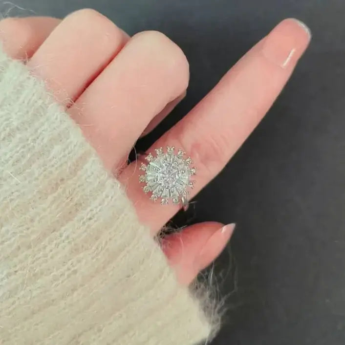 Amara calm ring product display - anxiety relief band