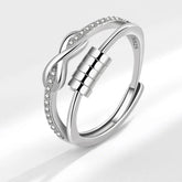 Azura fidget band product shot - sky-blue stress ring