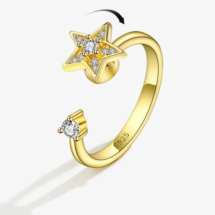 Aurevo Luxe calm ring packaging - luxury anxiety jewelry gift