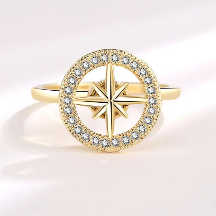 Azura calm ring product display - anxiety relief band