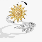 Amaris fidget ring multiple angles - eternal stress relief