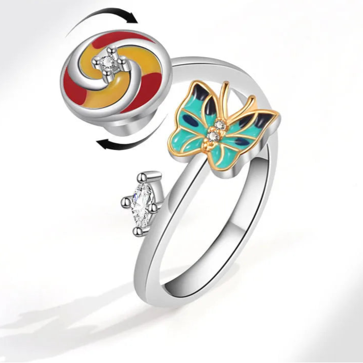 Auralis calm ring packaging - radiant anxiety jewelry gift