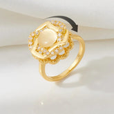 Avelora calm jewelry texture - premium anxiety relief ring