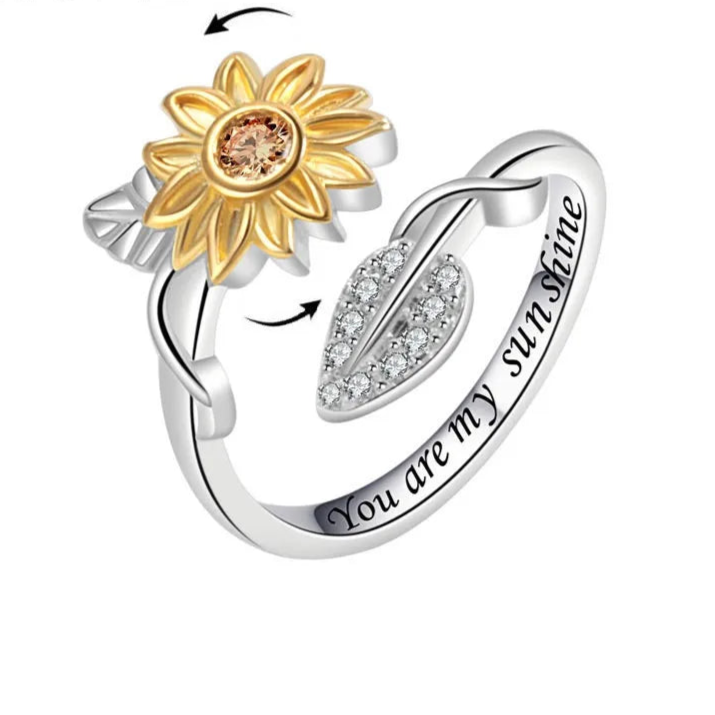 Althea anxiety ring display - premium calm band