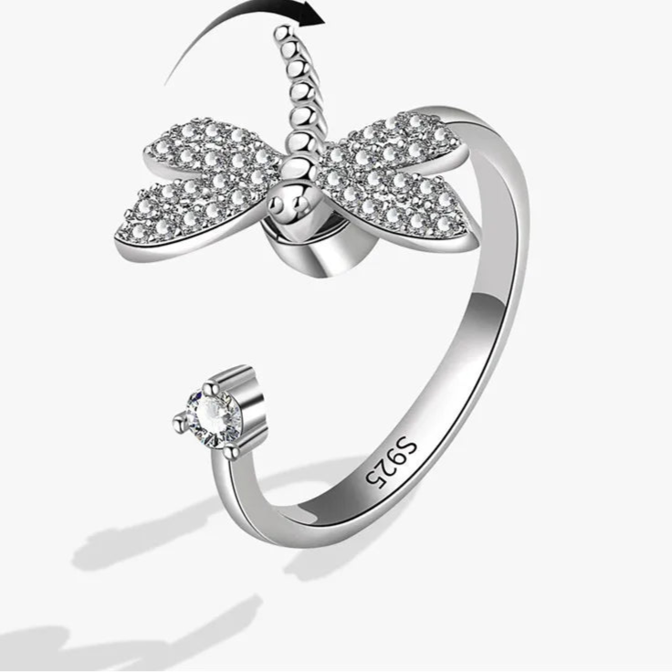 Aluna anxiety band side angle - premium calm jewelry