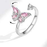 Auralis fidget jewelry angle - luminous stress relief