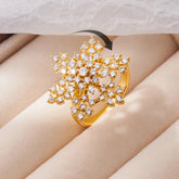 Avelora calm ring product angle - anxiety relief jewelry