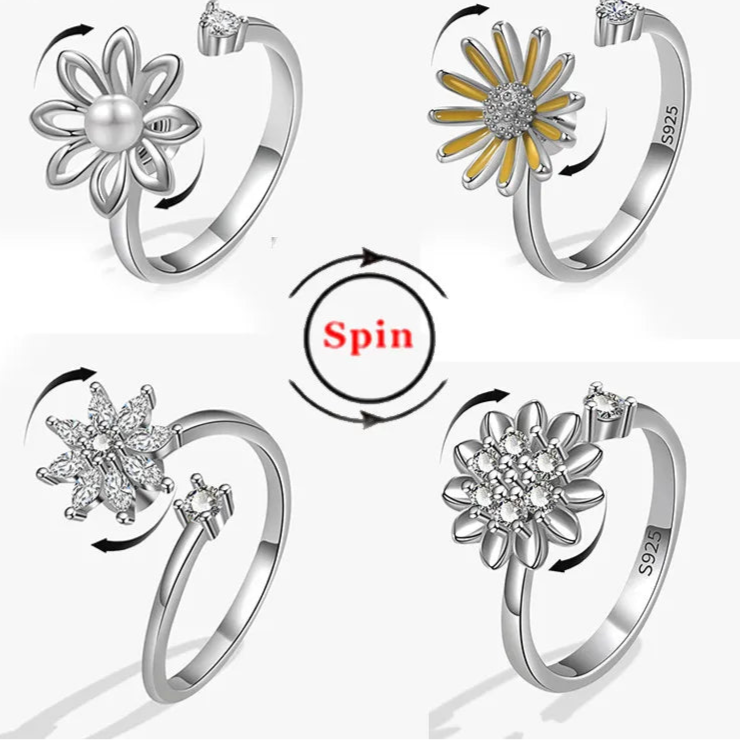 Ariya fidget ring texture view - refined stress band