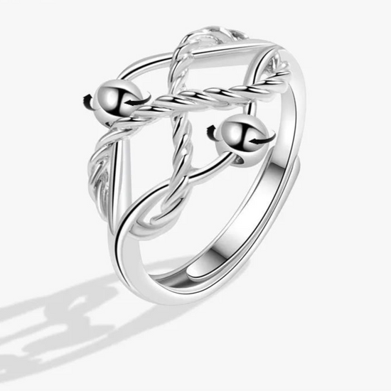 Althea anxiety ring - healing calm fidget jewelry