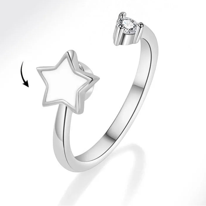 Amara fidget ring collection - timeless stress relief