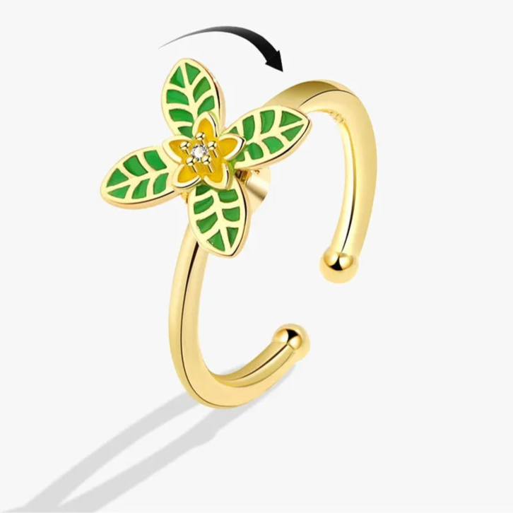 Aurian fidget jewelry angle - warm stress relief