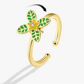 Aurian fidget jewelry angle - warm stress relief