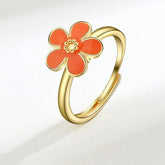 Aurelia stress relief collection - golden fidget rings