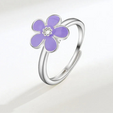 Aurelia stress relief ring - luminous fidget band