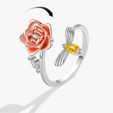 Amaris anxiety ring comfort fit - eternal calm fidget jewelry