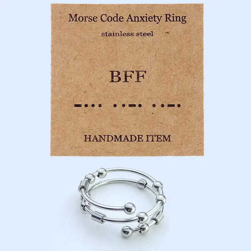 AuraCode calm ring collection - best-selling fidget jewelry