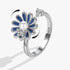 Azura calm band detail view - serene anxiety ring