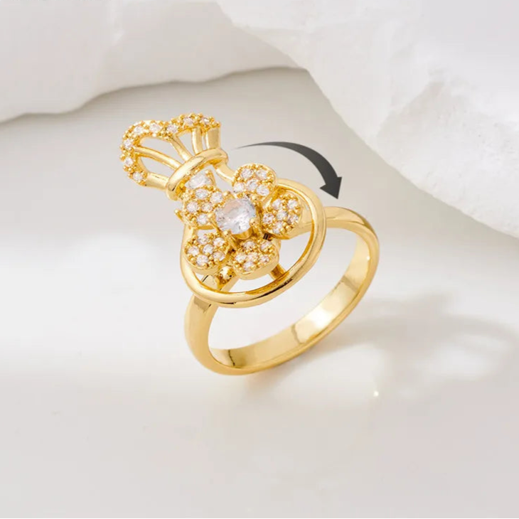 Avelora anxiety ring gift - elegant calm jewelry