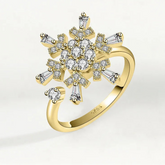 Amaris calm jewelry texture - premium anxiety relief ring