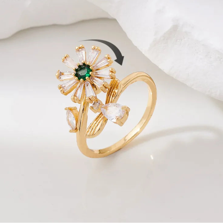 Avelora fidget band texture - sophisticated stress ring