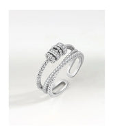 Aurian fidget ring beautiful details - warm stress band