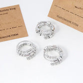 AuraCode spinner ring detail - premium anti-stress fidget band